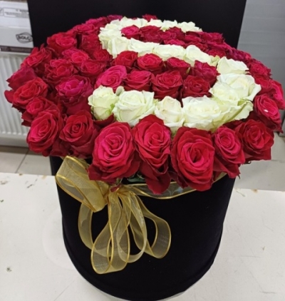 25 kırmızı gül buketi Çiçeği & Ürünü kutu gül 